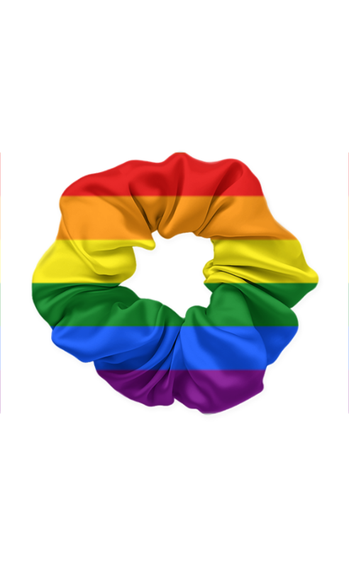 Pride Flag Scrunchies