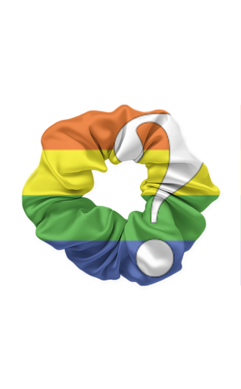 Pride Flag Scrunchies